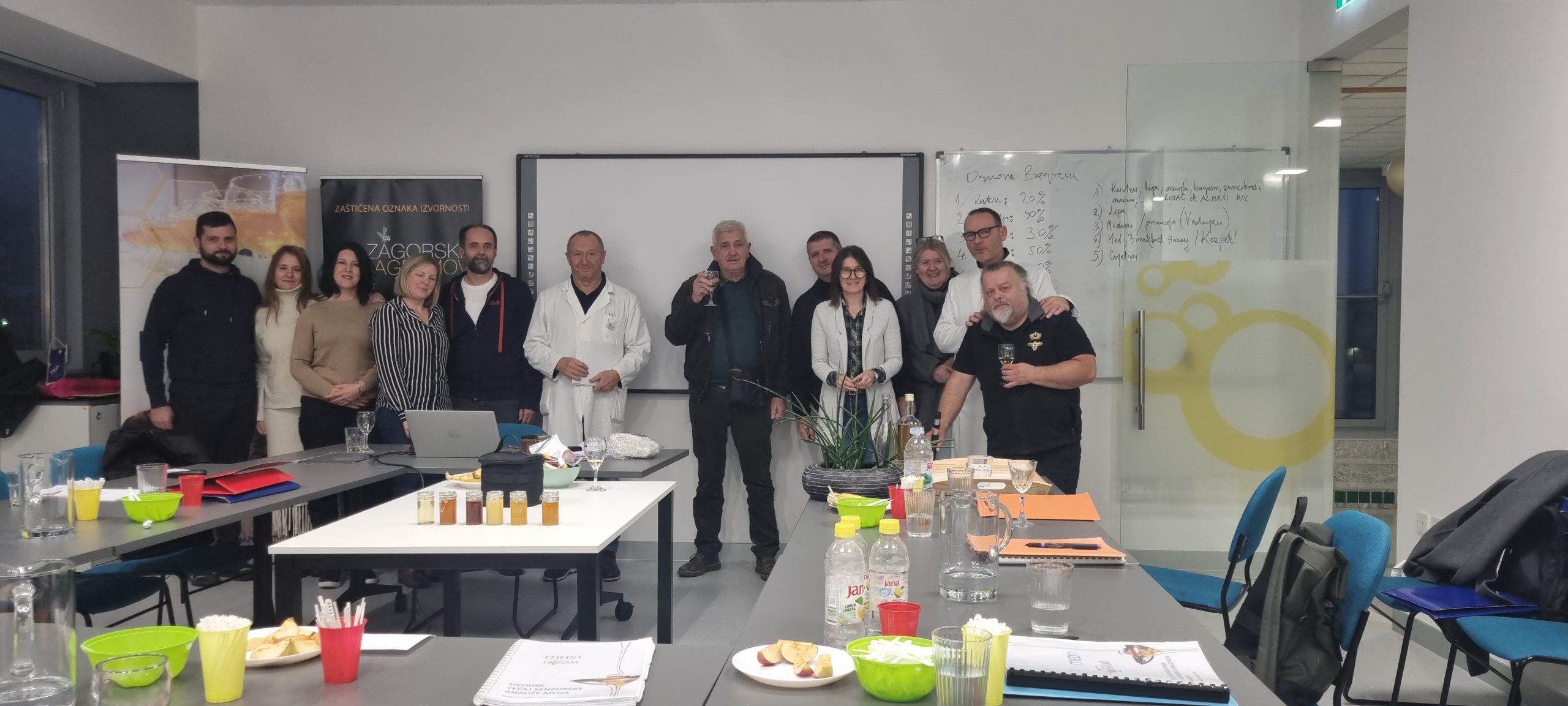 Zaključen zadnji ciklus obuke senzorskih analitičara meda u Krapini